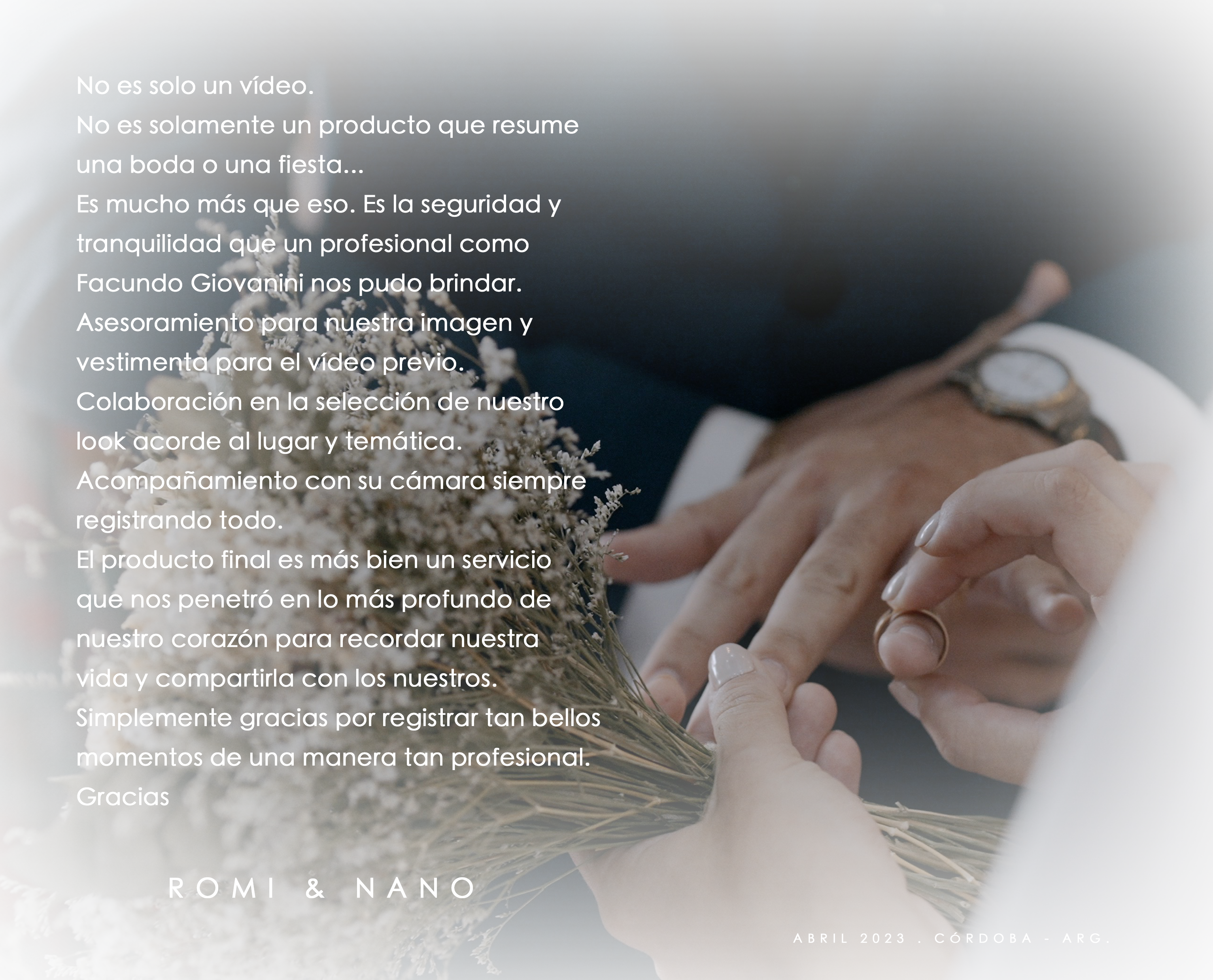 Romi & Nano - Córdoba, Argentina
